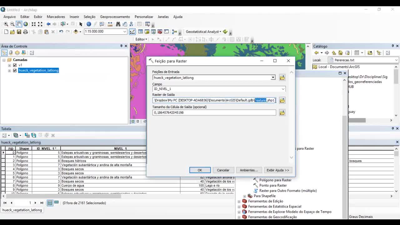 Arqgis operações basicas