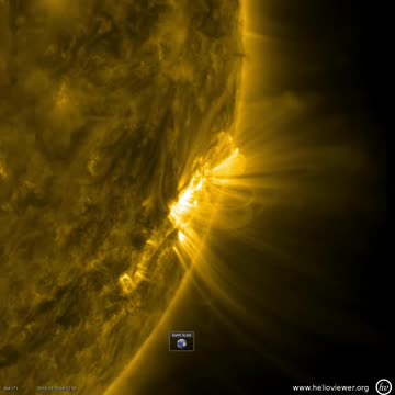 NASA's SDO Watches Magnetic Arches Tower Over Sun's Surface_Full-HD