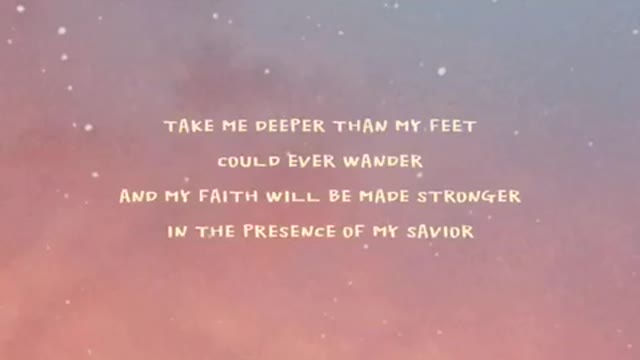 Spirit Lead Me ….