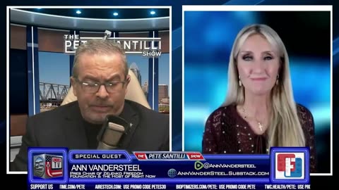 Ann Vandersteel introducing Pete Santilli to Tactical Civics™