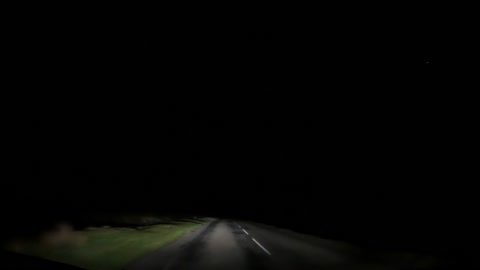 Night drive from Tavistock to Cox Tor carpark 28th Sep 2022