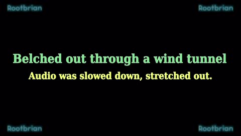 Belched out through a wind tunnel (soundtrack)