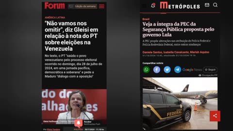 O STF deu golpe no 8/1 agora é o golpe do PT, STF, Venezuela, facções da América latina e países asiáticos para tomar parte da Amazônia na virada do ano, veja às relações e articulações já construídas.