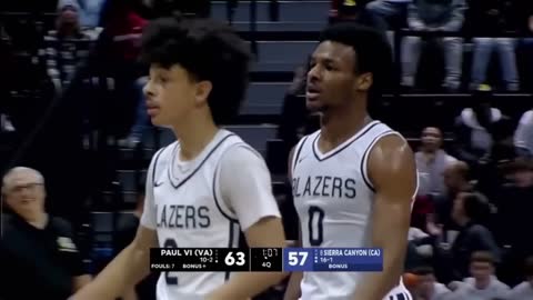 Bronny James Gonna Play With Lebron Next Season After This…