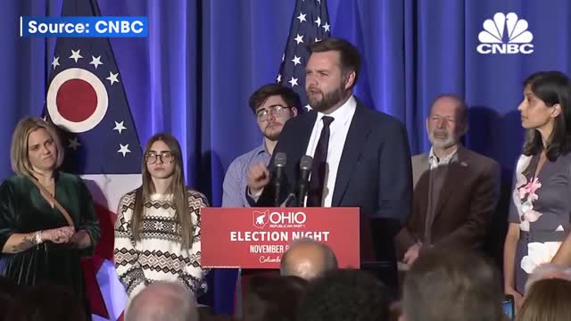 JD Vance Gives Victory Speech That Everyone from Ohio Should be Proud Of