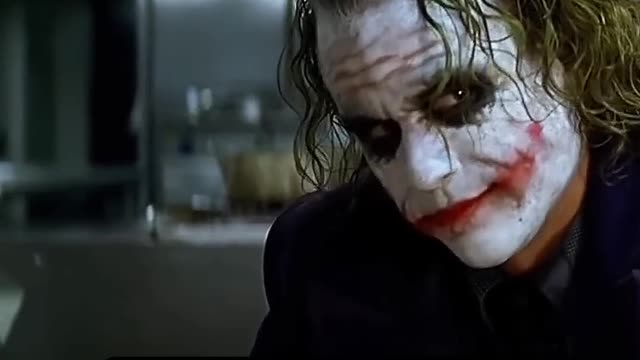 Joker pencil scene