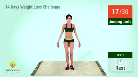 "Transform Your Body with Our 14-Day Weight Loss Challenge Home Workout Routine"