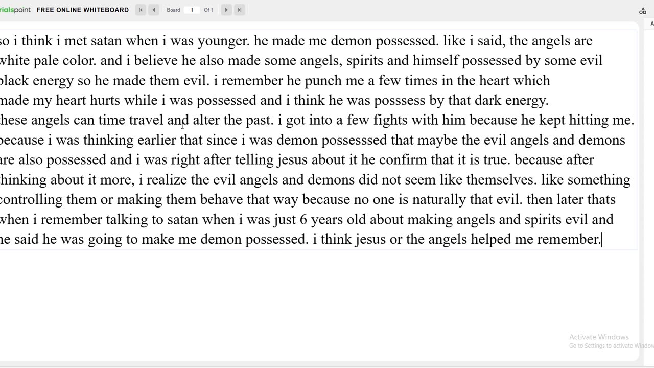 i met satan who ruined my life