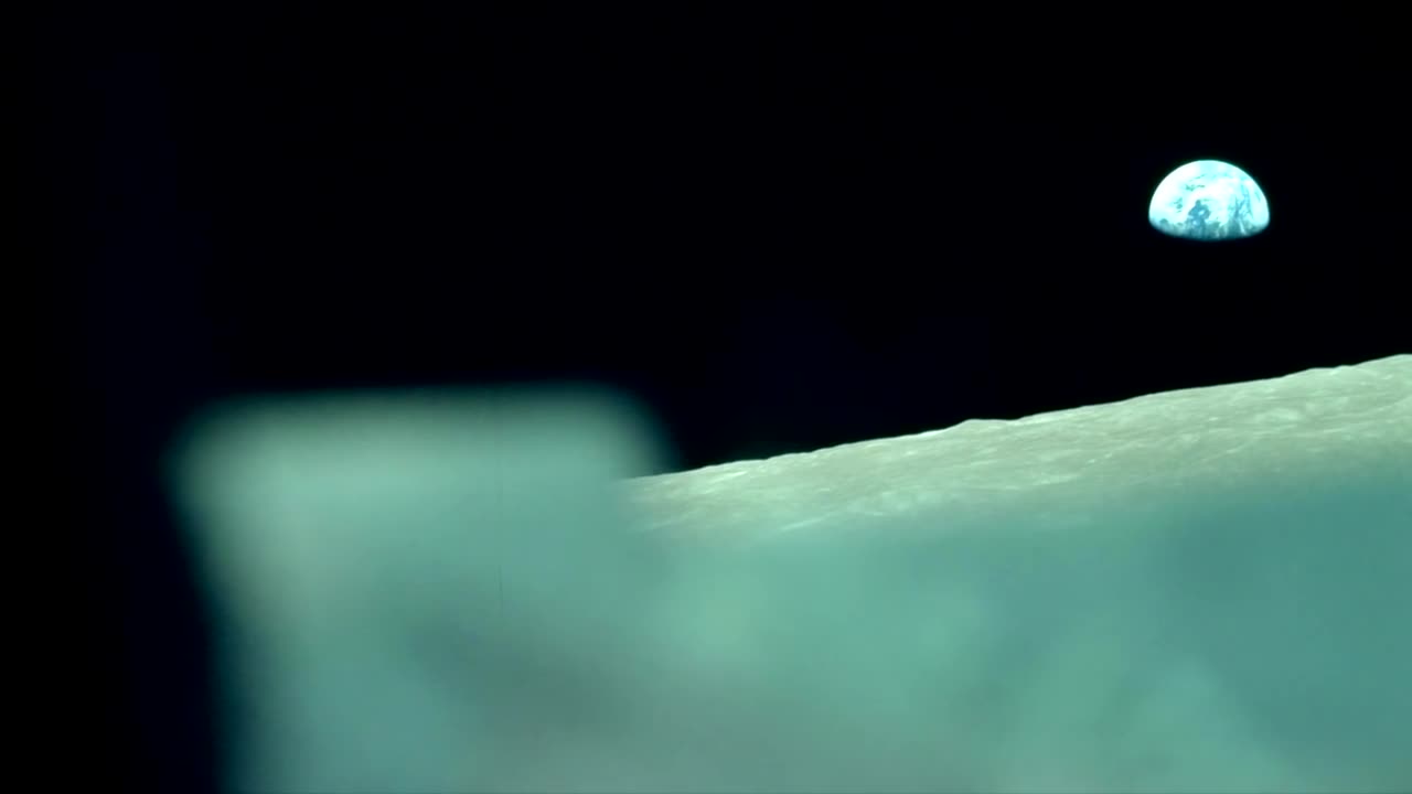 Apollo 8 NASA Astronauts Christmas Eve Bible Reading From Lunar Orbit