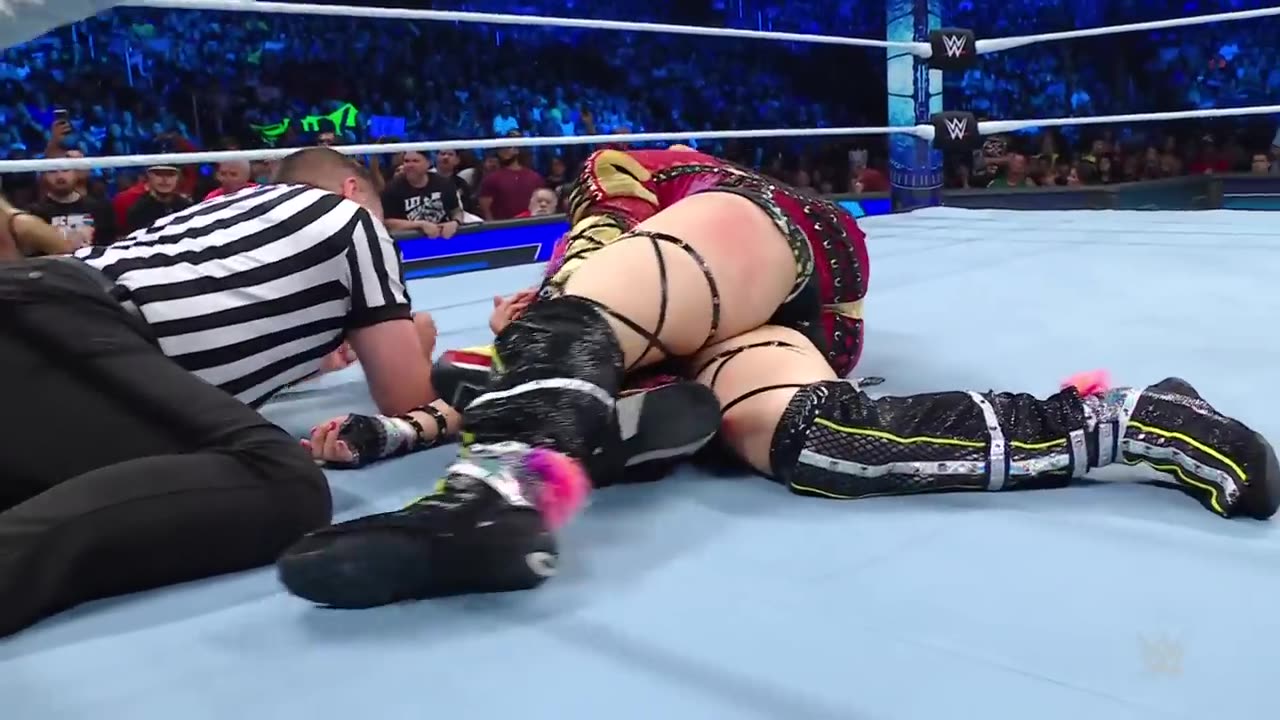 IYO SKY vs. Asuka - WWE Women’s Championship Match_ SmackDown highlights, Sept. 22, 2023