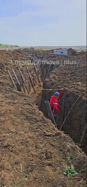 🇺🇦🛡️ Zaporizhzhia Front, construction of the defence line!