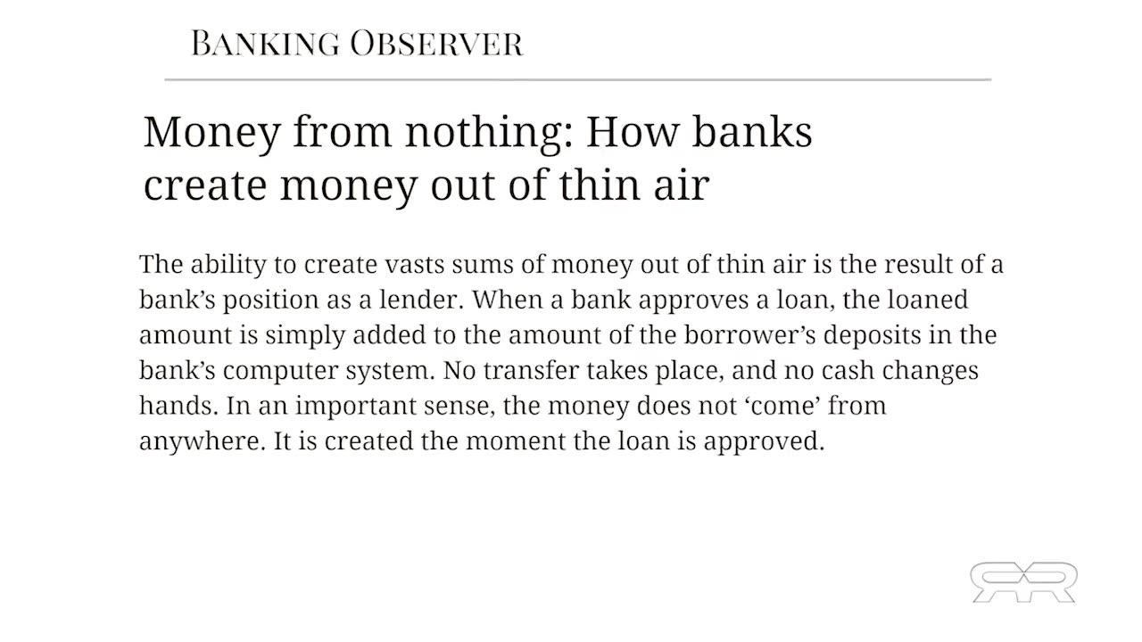 How The Banks Work And Why They Are Collapsing