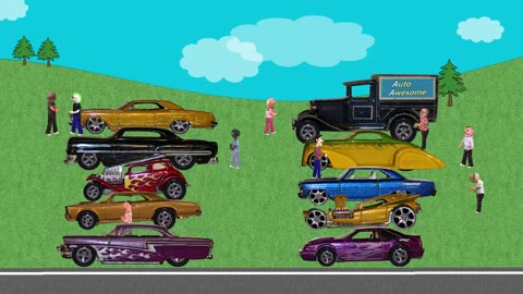 Auto Awesome Presents: A Fun Animated Car Show for Kids!