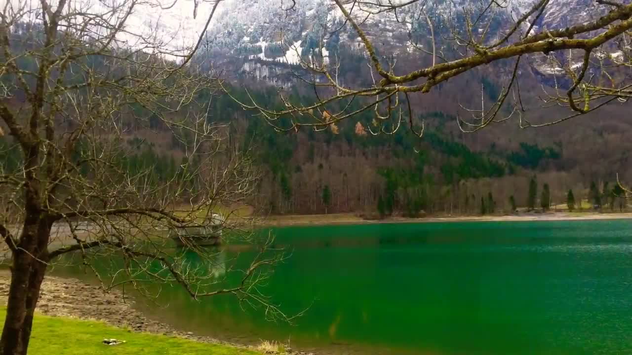 Glarnerland - Lake Klöntalersee (GL) swiss landscape - switzerland - schweiz -suisse