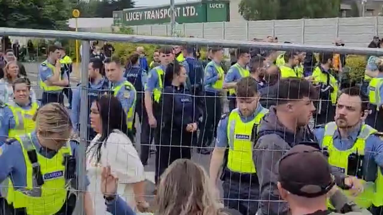 Tension are ramping up in Coolock and it’s not even midday.