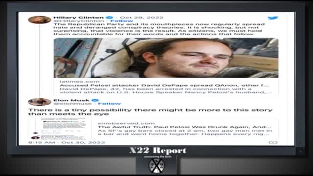 X22 Report vom 30.10.2022 - Abbau des Schutzschilds des tiefen Staates im Gange