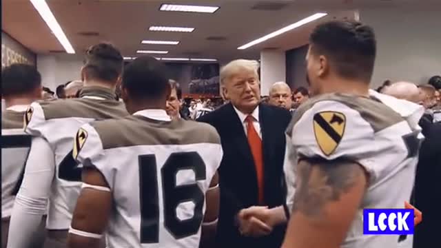 Trump Gets Gifted A Shirt by Famous Footballer