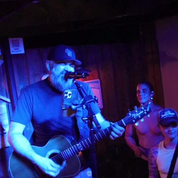 Brad Emanuel sings Zach Bryan's Something in the Orange at Clear Water Harbor