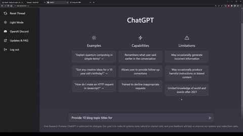 ChatGPT Tutorial - A Crash Course on Chat GPT for Beginners