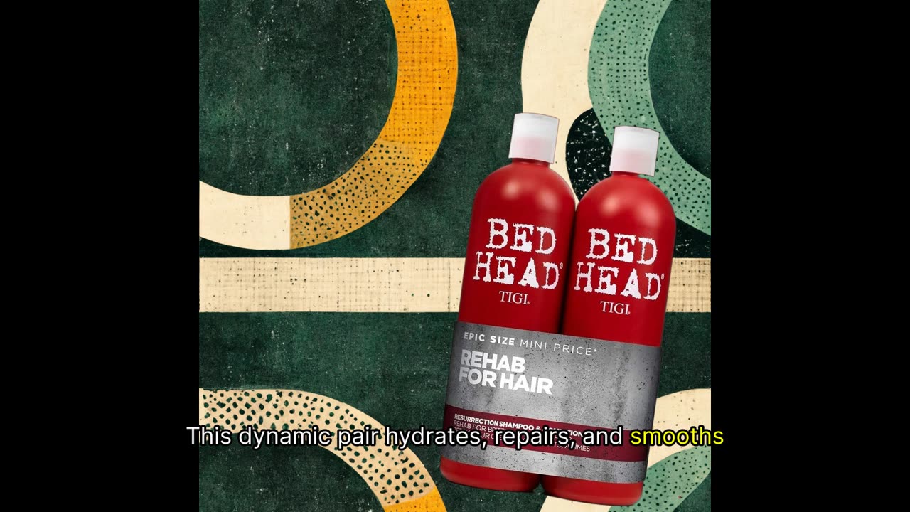 Revitalize Your Hair with Bedhead by TIGI Resurrection Shampoo & Conditioner Set