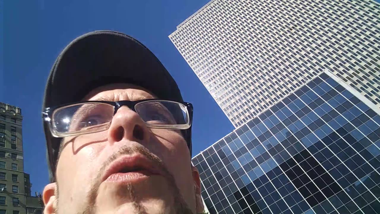 MC DirtyWork Film - WTC 2021 Secret Service misleading Protesters evening of 9/10/21