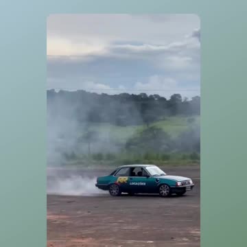 Chevete having rear-wheel drive tested on a Drift track