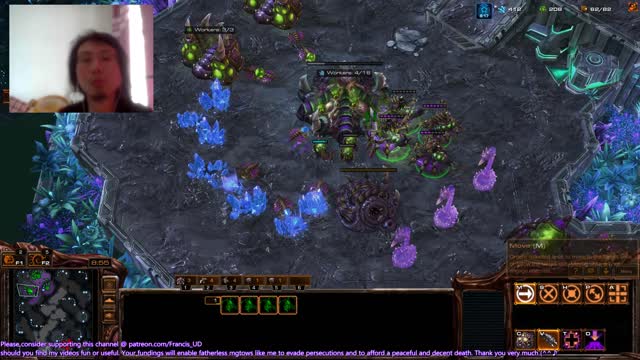 starcraft2 zerg v terran on moondance got mauled by mass marines drops again