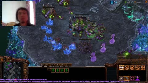 starcraft2 zerg v terran on moondance got mauled by mass marines drops again