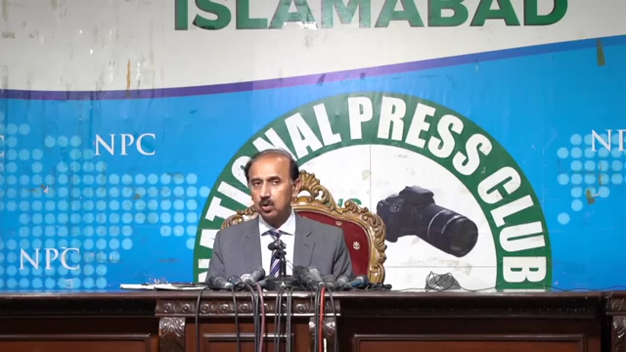 Imran khan's lawyer shoaib shaheen important press conference in islamabad