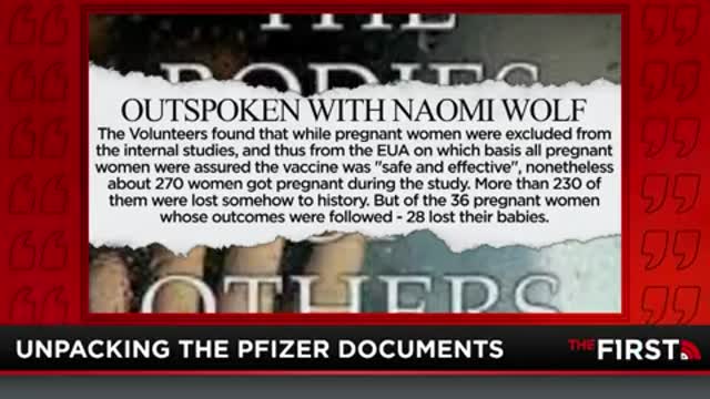 Naomi Wolf on Pfizer released documents with Jesse Kelly