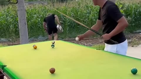 Funny-video-billiards #viral#funny#meme
