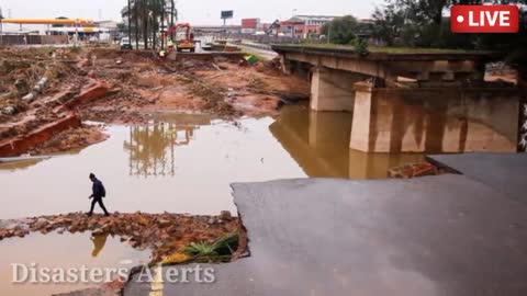 Terrible flood today in Brazil ||Brazil flooding 2022