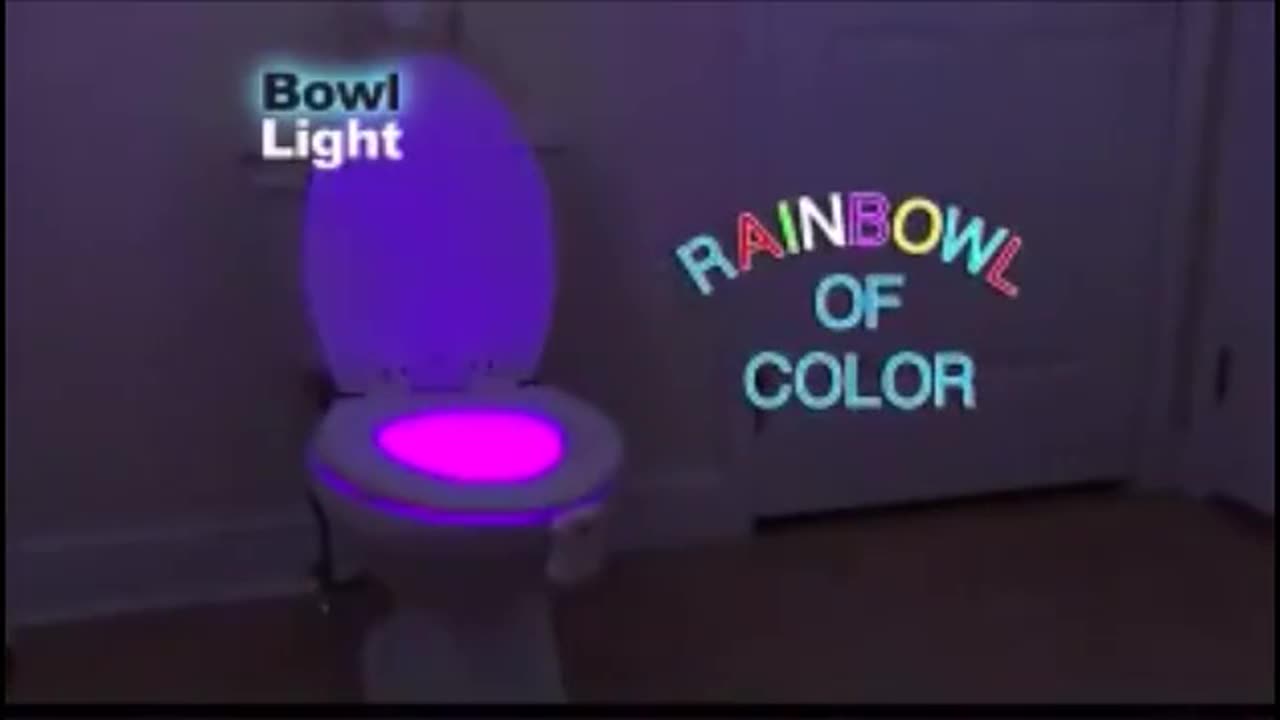 ZK30Sensor Toilet Seat Night Light 8/16 Colors