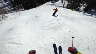 Brundage Ski Resort ~ Following Chad "The Ripper" in the Zipper!