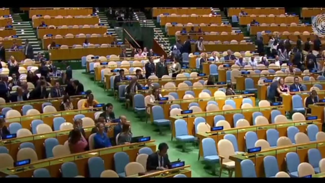 UN Delegates Walk Out of Netanyahu's Address to the General Assembly