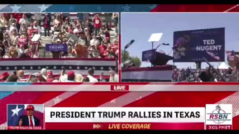 TRUMP WACO SAVE AMERICA RALLY 3/25/23|TED NUGENT