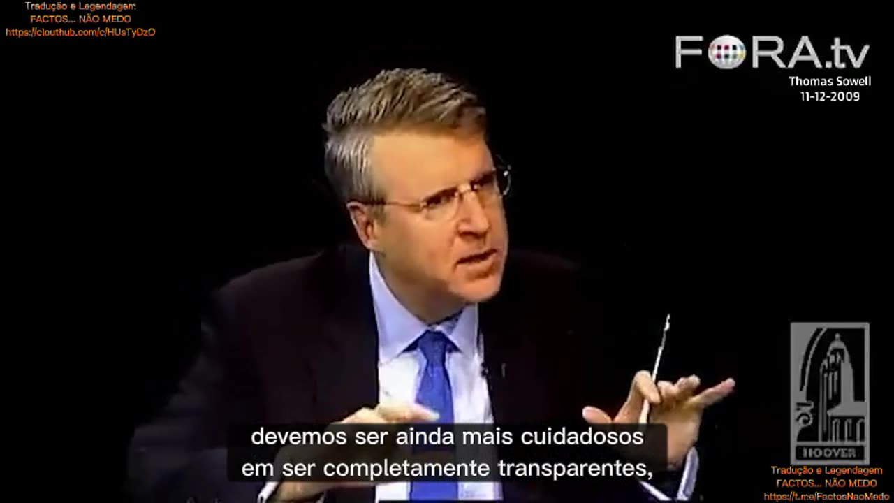 🎬🔥THOMAS SOWELL, UM DOS ACADÉMICOS MAIS RESPEITADOS DO MUNDO, SOBRE A FRAUDE CLIMÁTICA🔥🎬