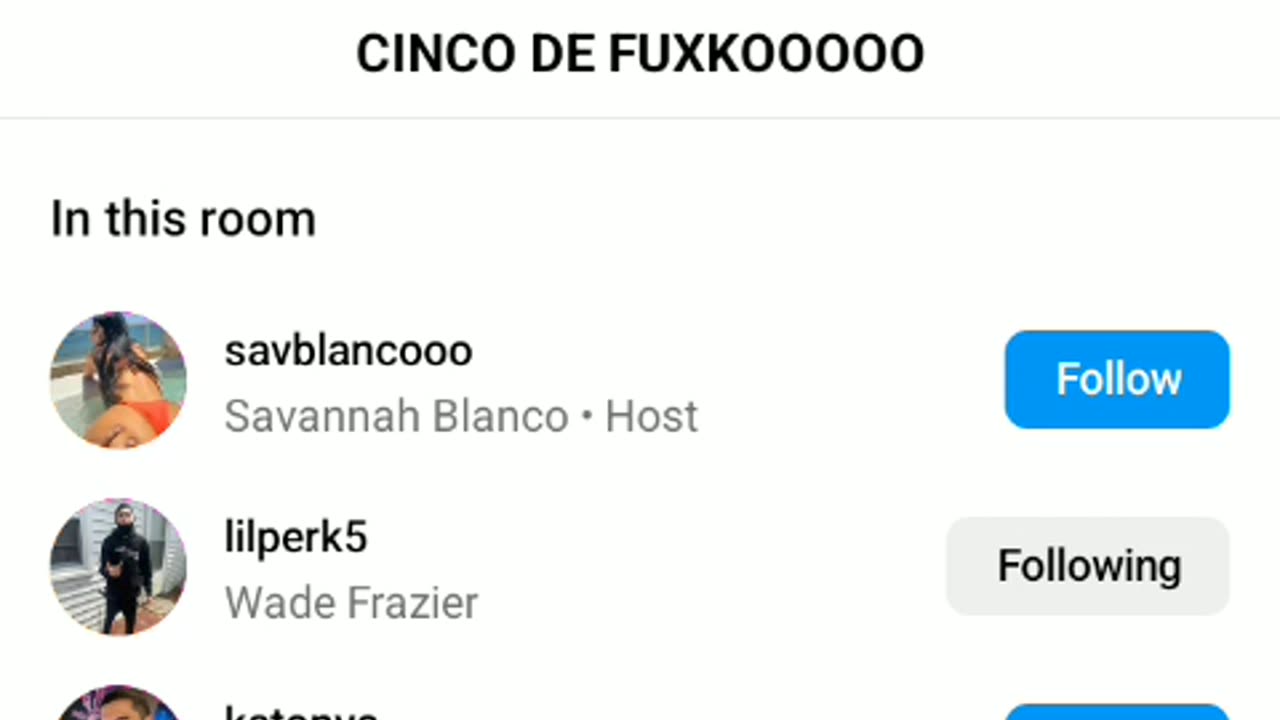savanah blanco with lilperk trapistani ig live 5/6/23