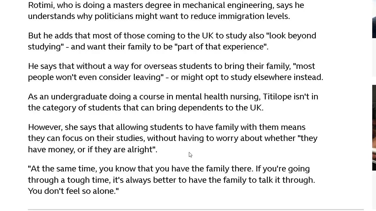 they want to be with their families