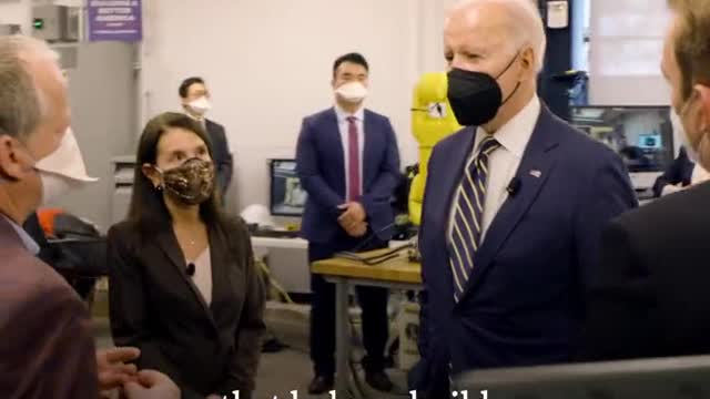 President Joe Biden visited m 19 Mill in pittsburgh.