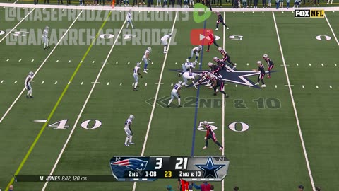 Dallas Cowboys Pick Off Mac Jones & Take It to The House
