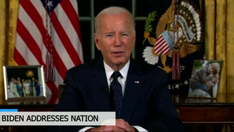 President Biden to address nation on Israel- Hamas war