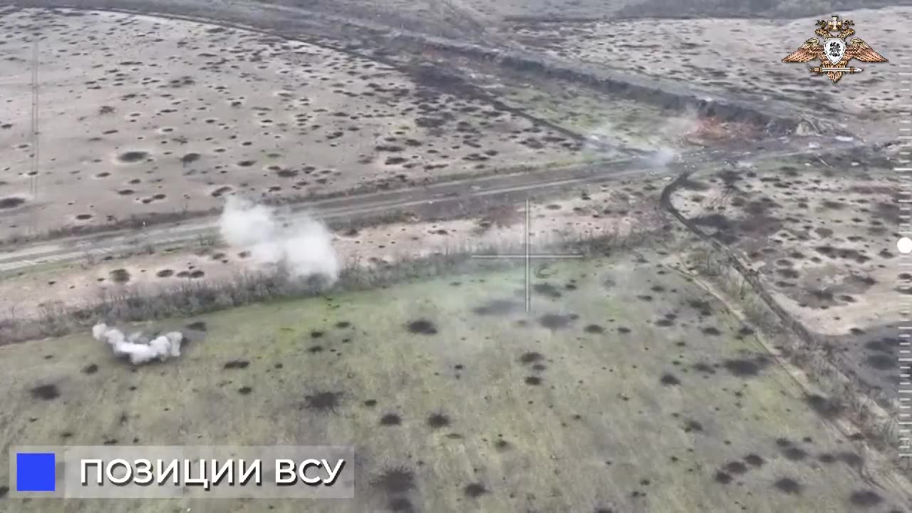 Artillerymen of the 132nd Brigade detected from a UAV a detachment of the AFU