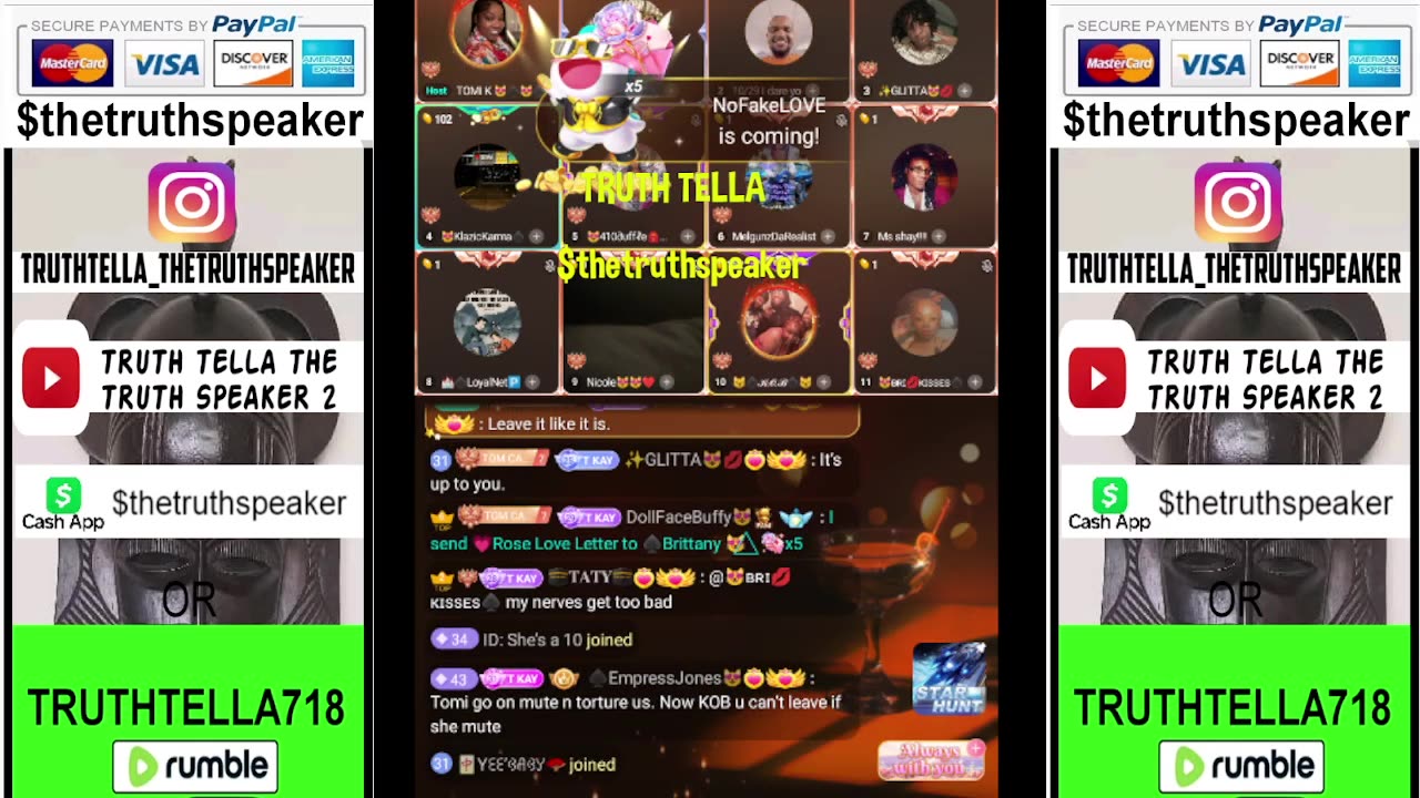 KOB PANEL GOING IN ON GOOFBALL JAMAL THEN SWITCHES TO TOMIKAY PANEL