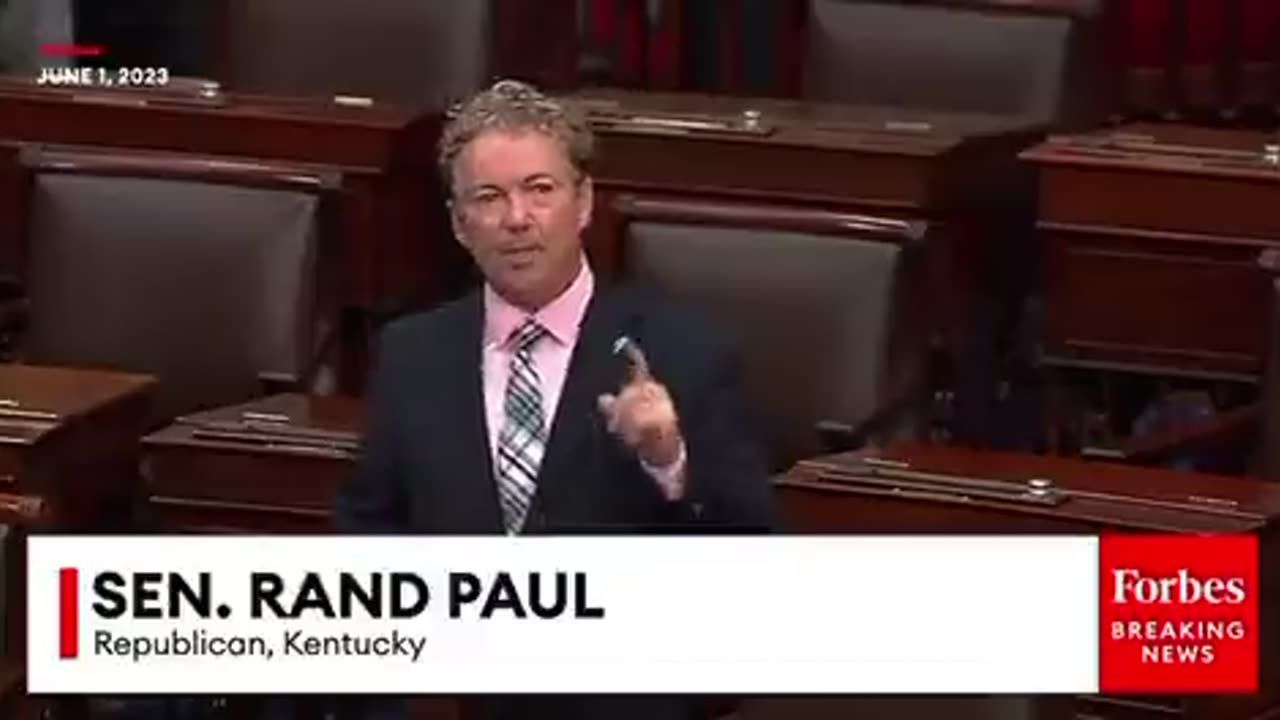 Rand Paul Lists 'Ridiculous Stuff' US Taxpayer Money Is Spent On: