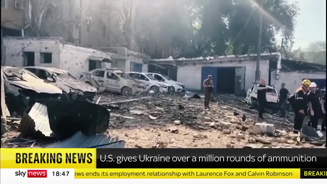 US gives Ukraine over a million rounds of ammunition