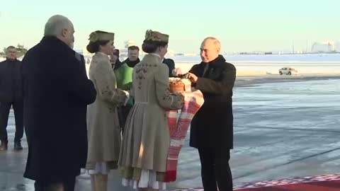 Putin arrived in Belarus