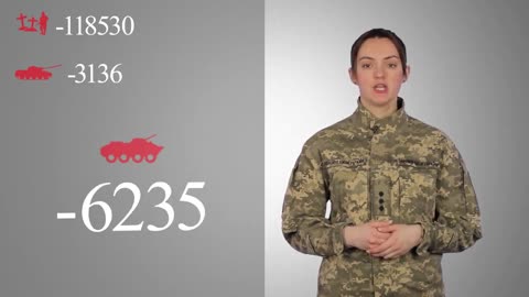 Total enemy combat losses from 02/24/22 to 01/19/23