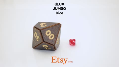 dLUX JUMBO Dice d10
