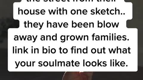 Find out what your soulmate looks like ✍🏼❤️